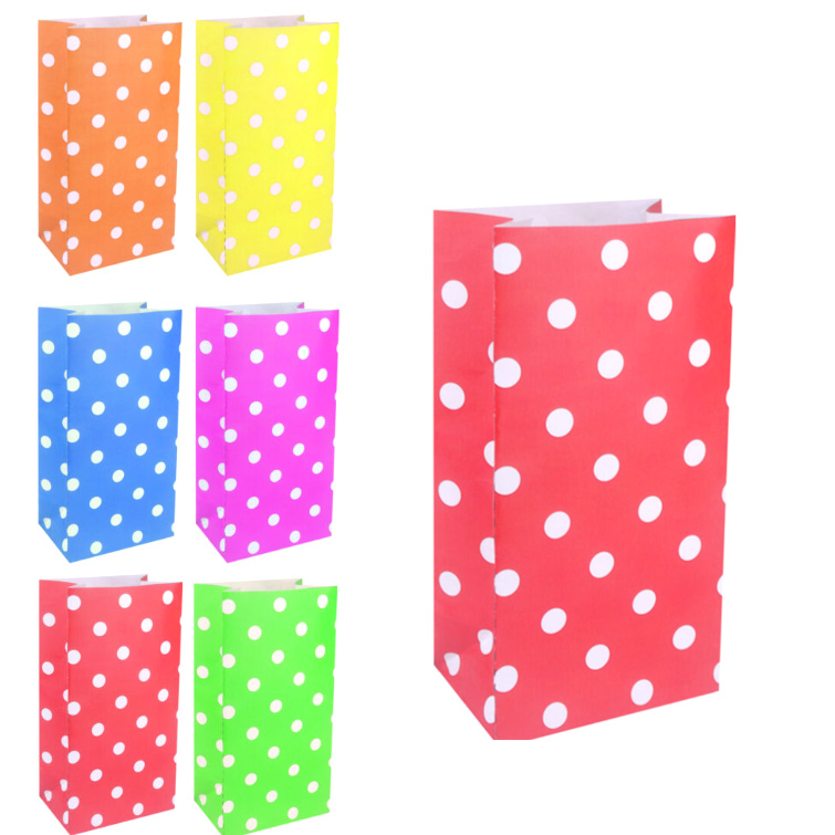 Polka Dot Party Bag (Empty for you to fill)